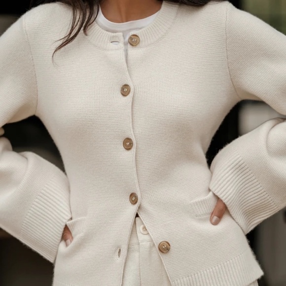 Jenni Kayne Cooper Cardigan Cashmere Wool - Picture 3 of 16